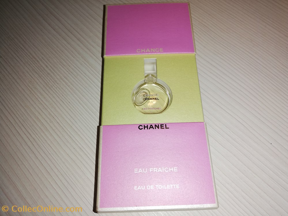CHANEL CHANCE EAU FRAICHE parfums beaute miniatures chanel chance eau fraiche