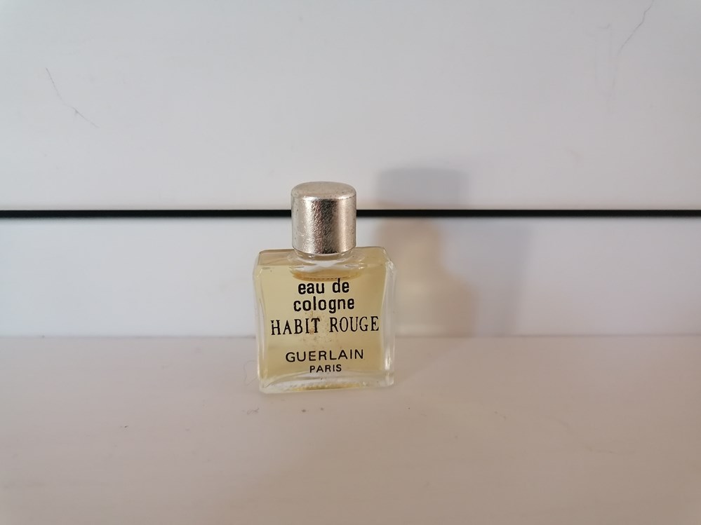 GUERLAIN HABIT ROUGE parfums beaute miniatures guerlain habit rouge
