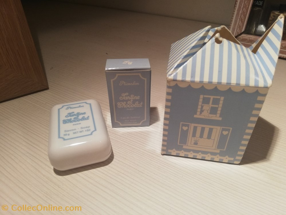 GIVENCHY TARTINE ET CHOCOLAT PTISENBON+SAVON parfums beaute miniatures givenchy tartine et chocolat ptisenbon savon