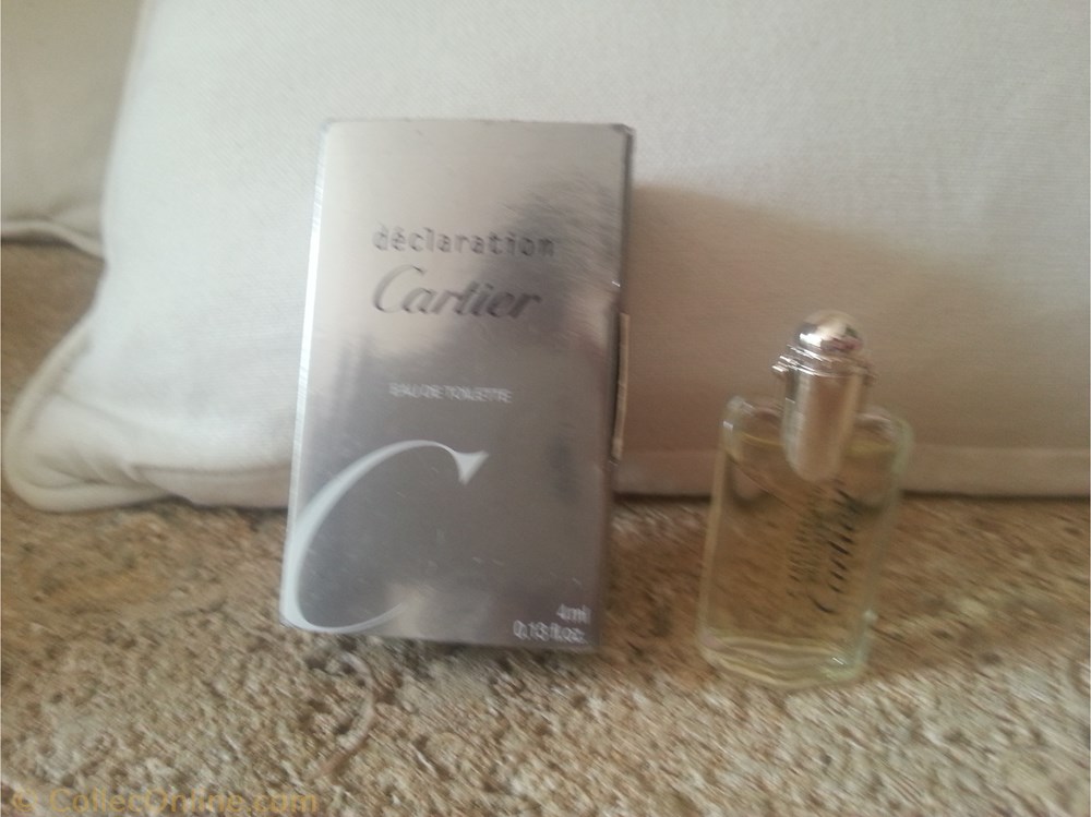 CARTIER DECLARATION parfums beaute miniatures cartier declaration