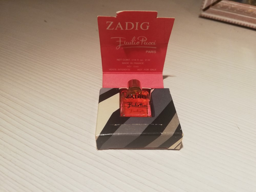 PUCCI EMILIO ZADIG parfums beaute miniatures pucci emilio zadig