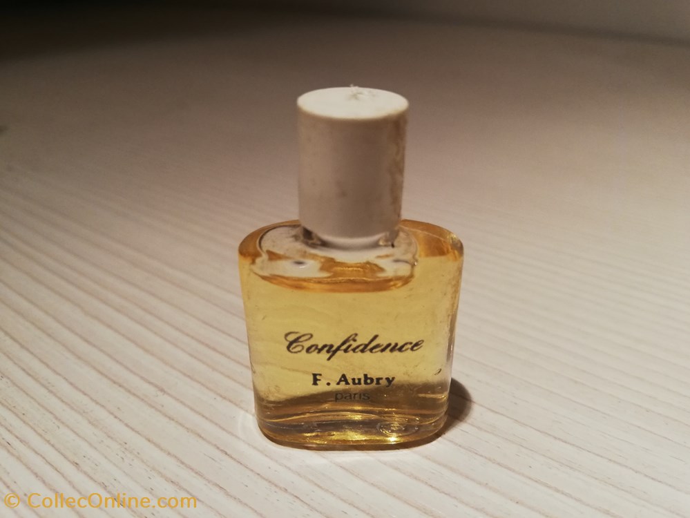 AUBRY FERNAND CONFIDENCE parfums beaute miniatures aubry fernand confidence