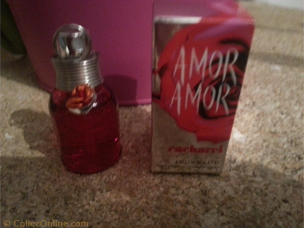 CACHAREL AMOR POUR FEMME parfums beaute miniatures cacharel amor pour femme