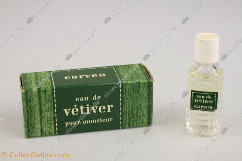 CARVEN EAU DE VETIVER parfums beaute miniatures carven eau de vetiver