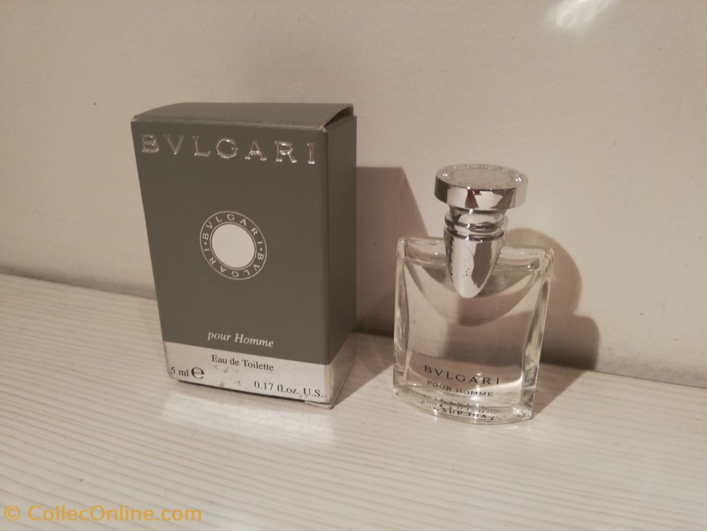 BULGARI POUR HOMME parfums beaute miniatures bulgari pour homme