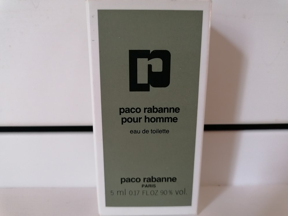 parfums beaute miniatures rabanne paco pour homme