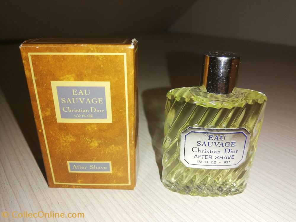 DIOR CHRISTIAN EAU SAUVAGE parfums beaute miniatures dior christian eau sauvage