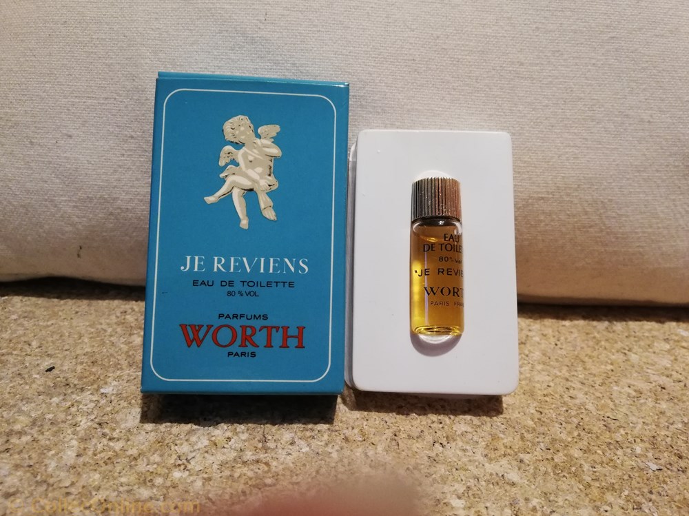 WORTH JE REVIENS parfum beaute miniature de worth je reviens