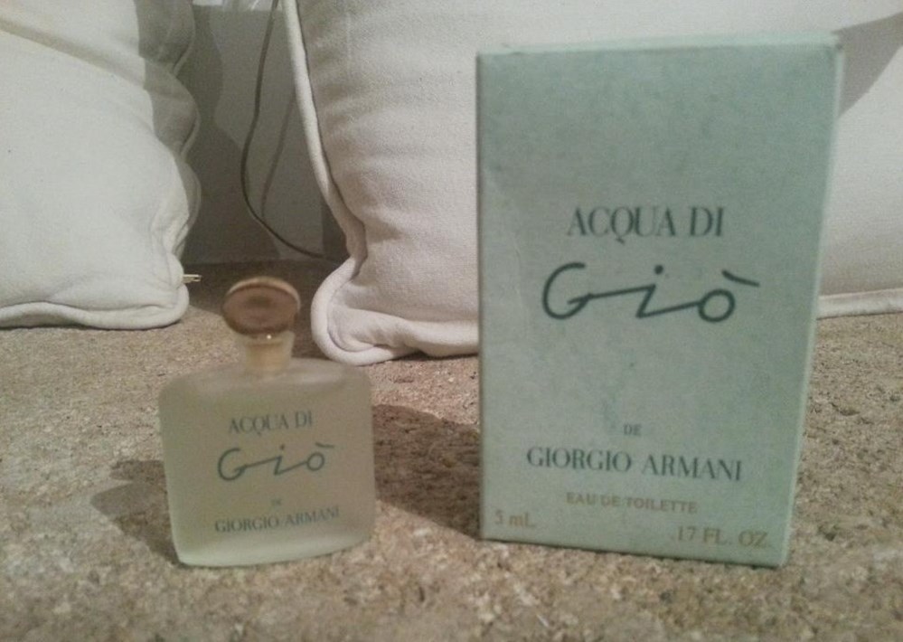 ARMANI ACQUA DI GIO parfums beaute miniatures armani acqua di gio