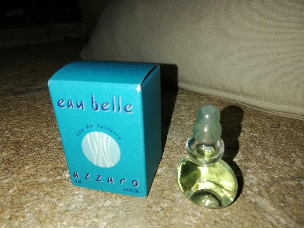 AZZARO EAU BELLE parfums beaute miniatures azzaro eau belle