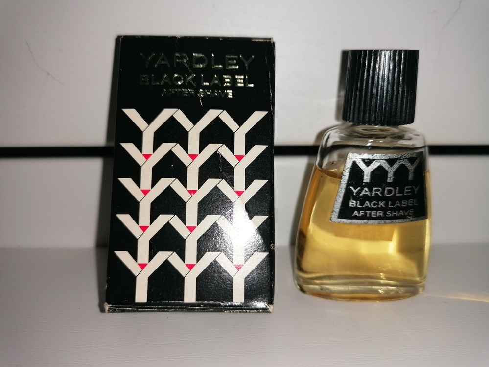 YARDLEY BLACK LABEL parfums beaute miniatures yardley black label