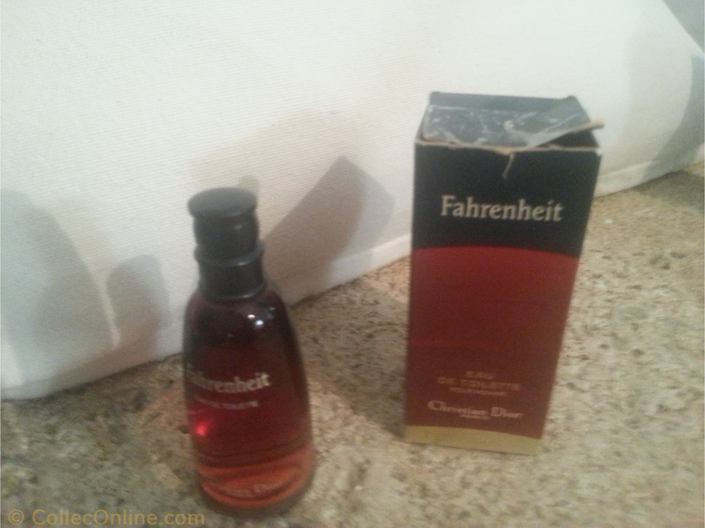 DIOR CHRISTIAN FAHRENHEIT parfums beaute miniatures dior christian fahrenheit