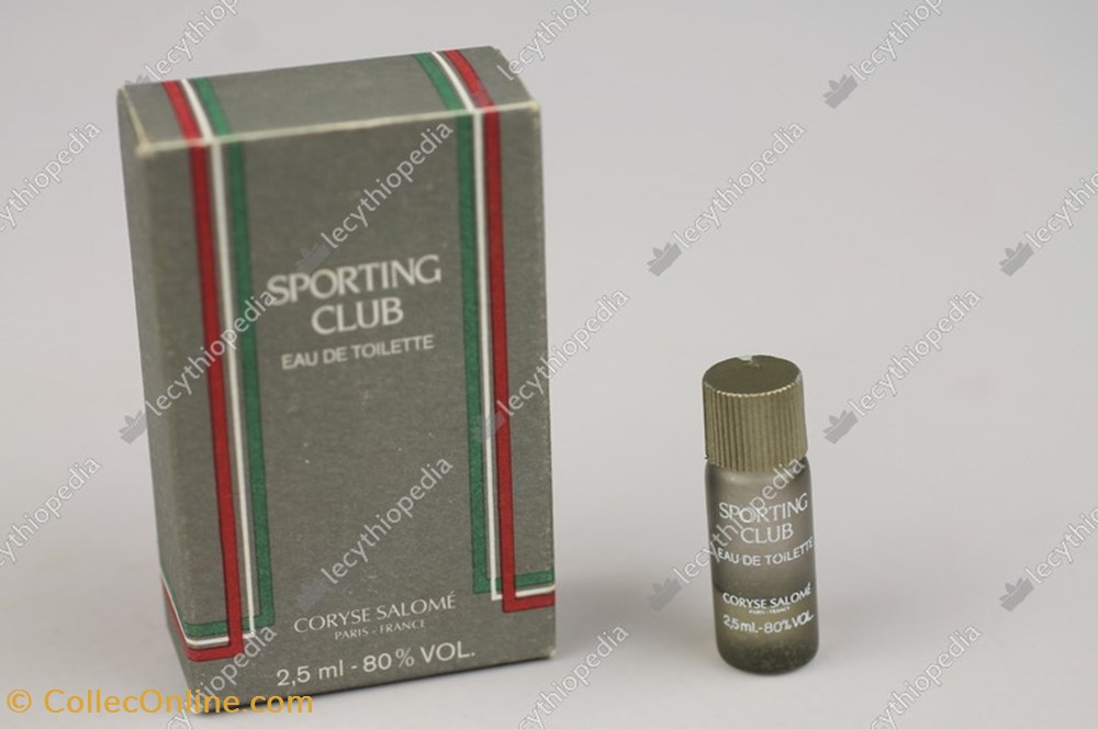 SALOME CORYSE SPORTING CLUB parfums beaute miniatures salome coryse sporting club