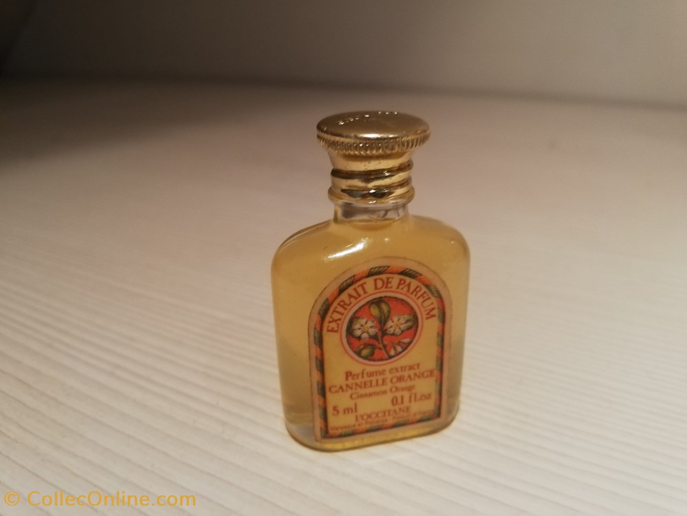 OCCITANE EXTRAIT CANNELLE ORANGE parfums beaute miniatures occitane extrait cannelle orange