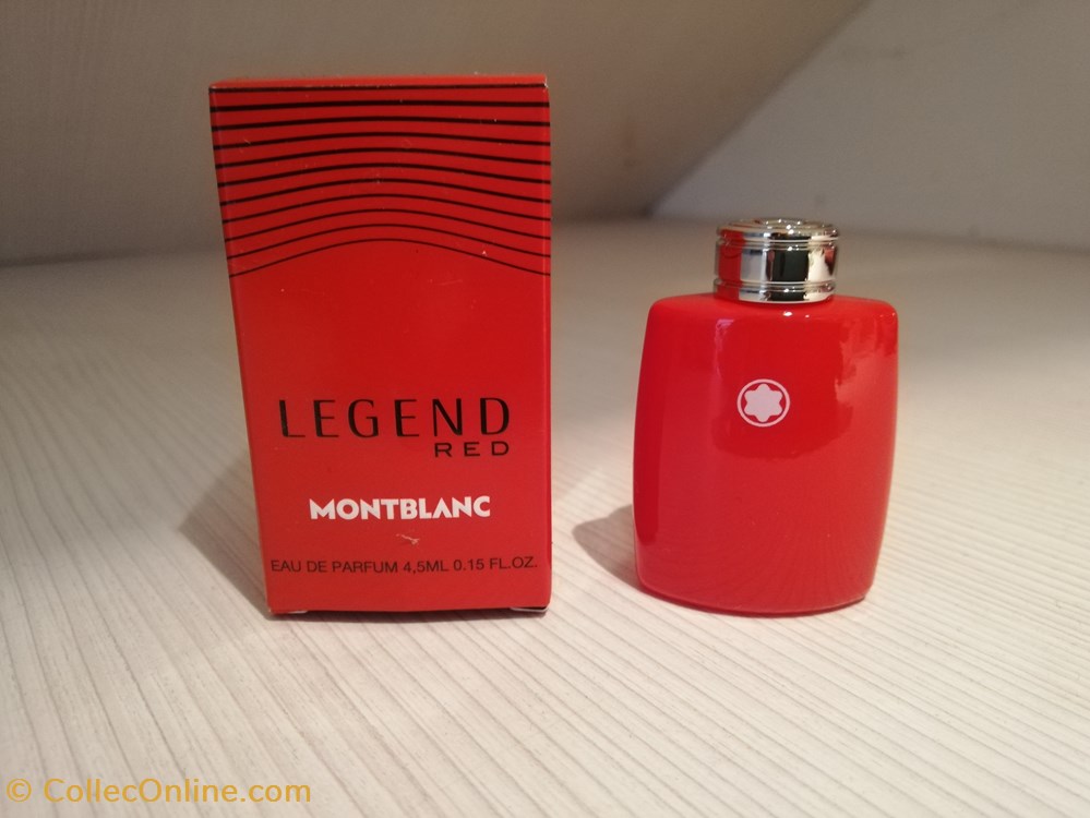 MONT BLANC LEGEND RED parfums beaute miniatures mont blanc legend red