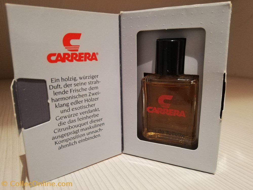 CARRERA parfums beaute miniatures carrera