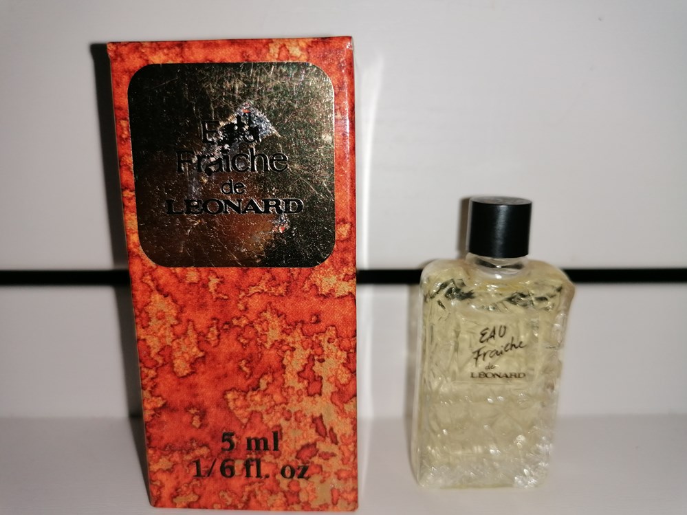 LEONARD PHILIPPE EAU FRAICHE parfums beaute miniatures leonard philippe eau fraiche