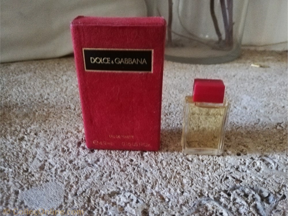 DOLCE GABBANA D&G parfums beaute miniatures dolce gabbana d g