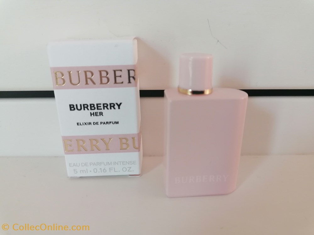 BURBERRY HER ELIXIR parfums beaute miniatures burberry her elixir