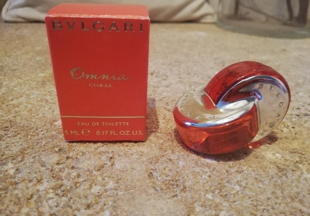BULGARI OMNIA CORAL parfums beaute miniatures bulgari omnia coral