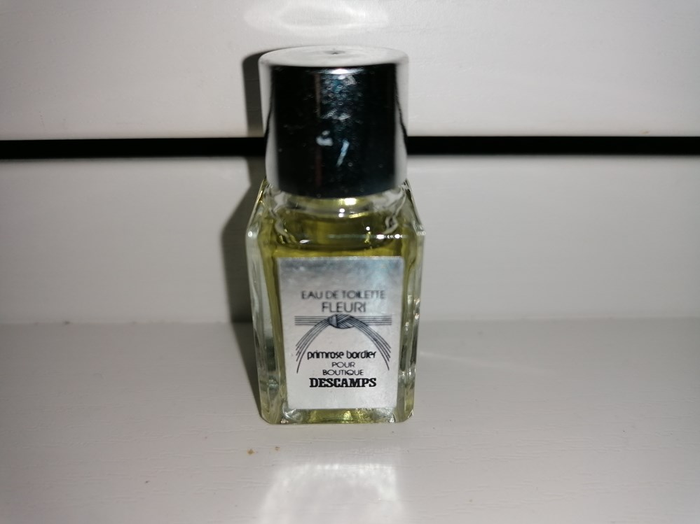 DESCAMPS/PRIMROSE BORDIER FLEURI parfums beaute miniatures descamps primrose bordier fleuri