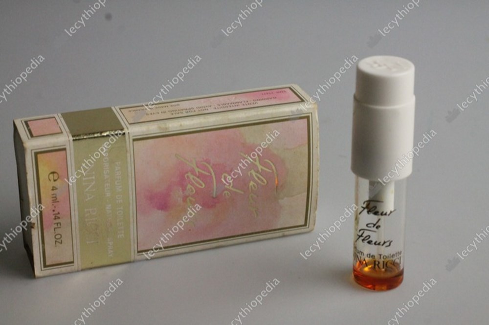 RICCI NINA FLEUR DE FLEURS parfums beaute miniatures ricci nina fleur de fleurs