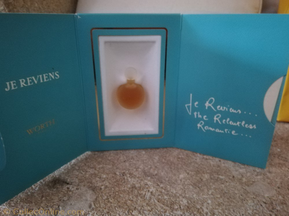 parfum beaute miniature de worth je reviens