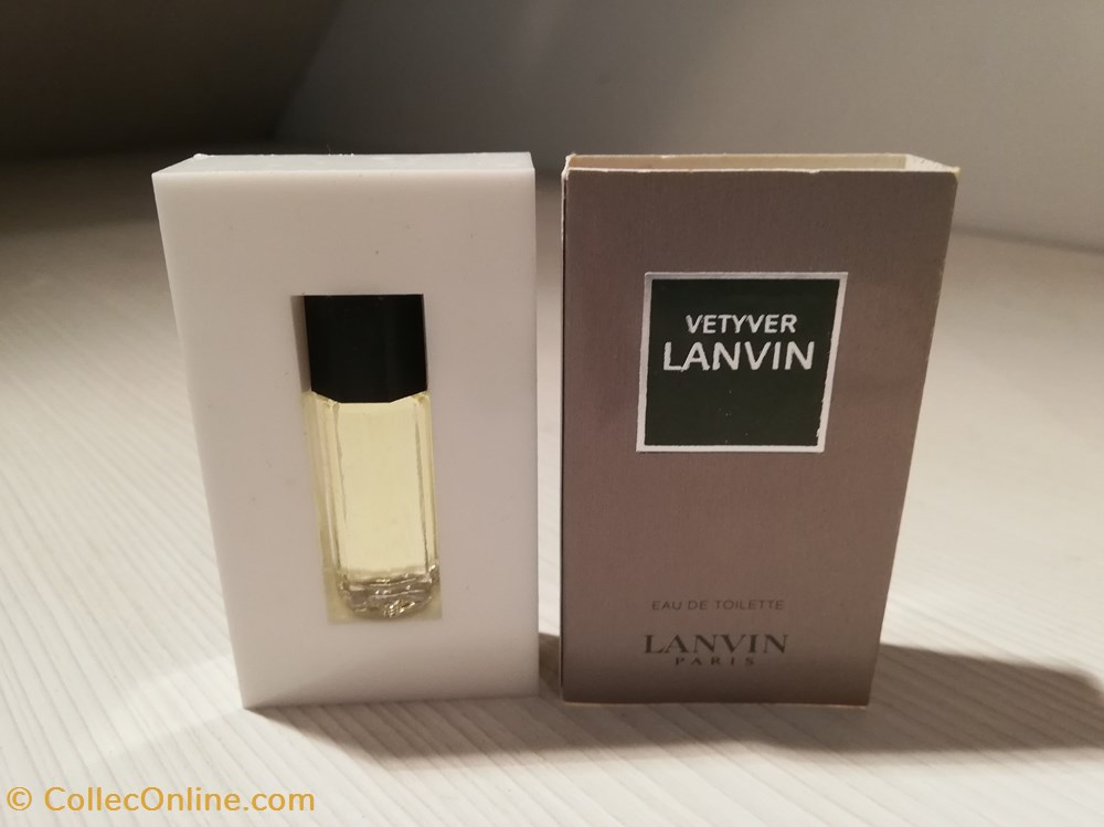 LANVIN VETYVER parfums beaute miniatures lanvin vetyver