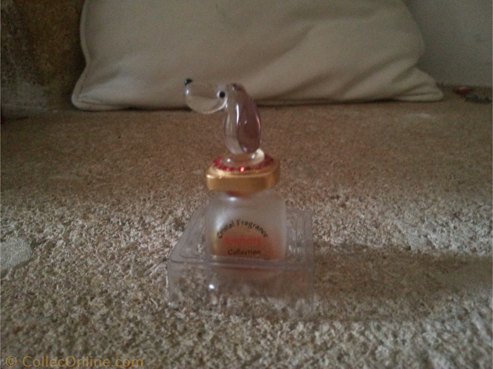CHICCA CRISTAL FRAGRANCE RASBERRY (CHIEN) parfums beaute miniatures chicca cristal fragrance rasberry chien