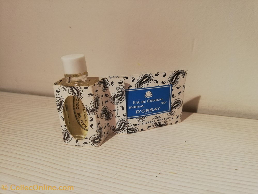 ORSAY ETIQUETTE BLEUE parfums beaute miniatures orsay etiquette bleue