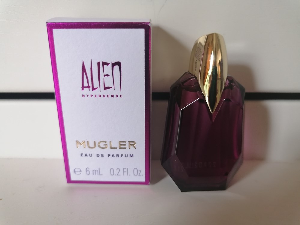 MUGLER THIERRY ALIEN HYPERSENSE parfums beaute miniatures mugler thierry alien hypersense