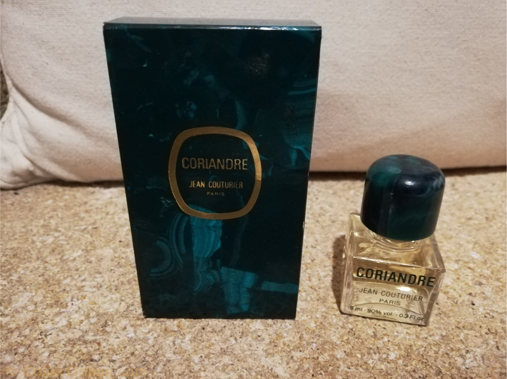 COUTURIER JEAN CORIANDRE parfums beaute miniatures couturier jean coriandre
