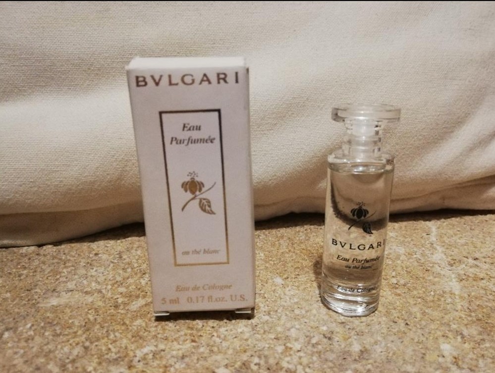 BULGARI EAU DE THE BLANC parfums beaute miniatures bulgari eau de the blanc