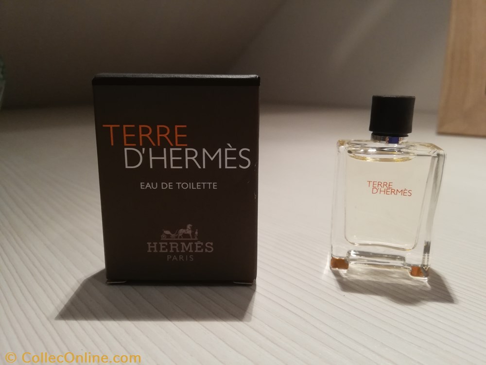 HERMES TERRE D HERMES parfums beaute miniatures hermes terre d hermes