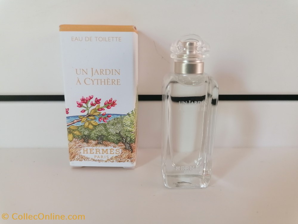 HERMES UN JARDIN A CYTHERE parfums beaute miniatures hermes un jardin a cythere