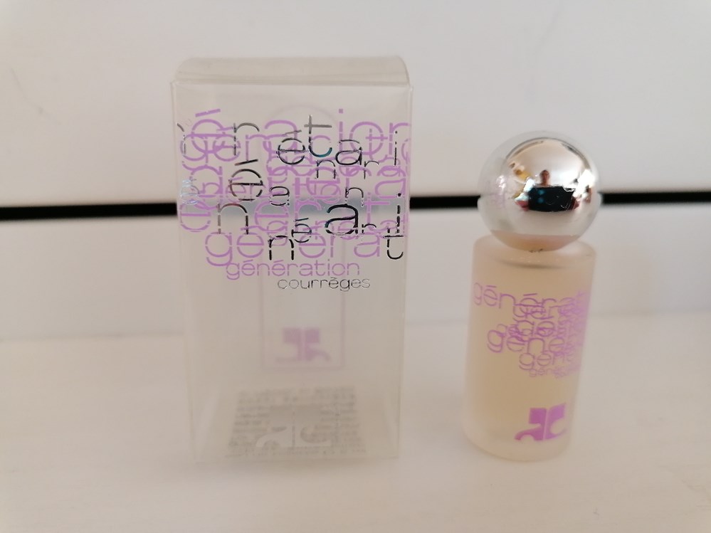 COURREGE GENERATION parfums beaute miniatures courrege generation