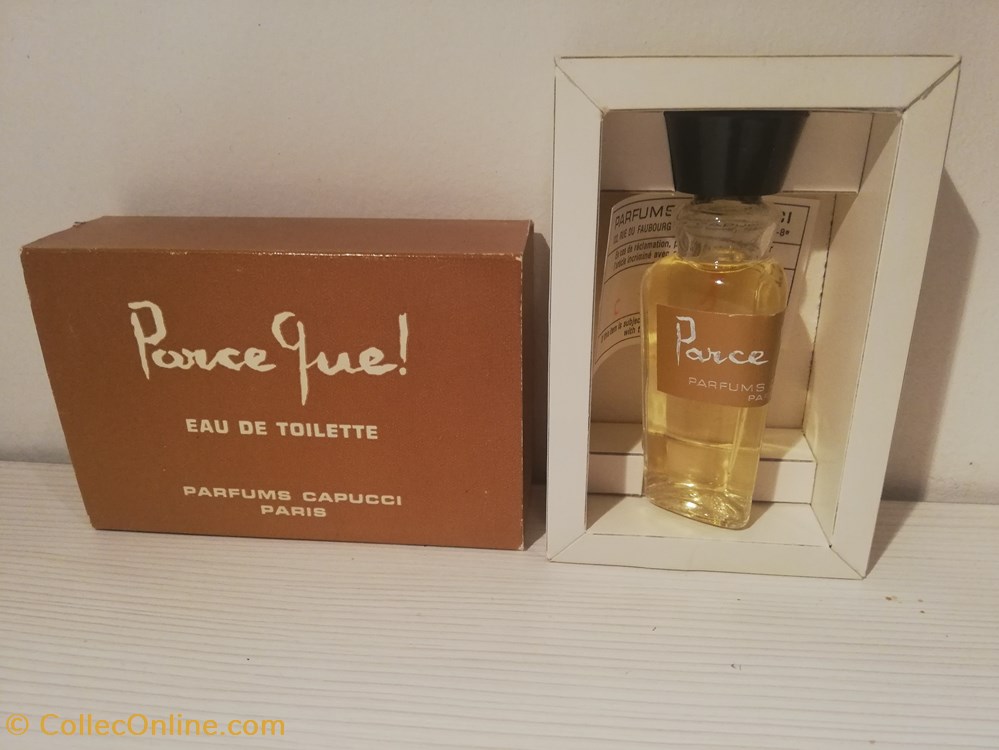 parfums beaute miniatures capucci parce que