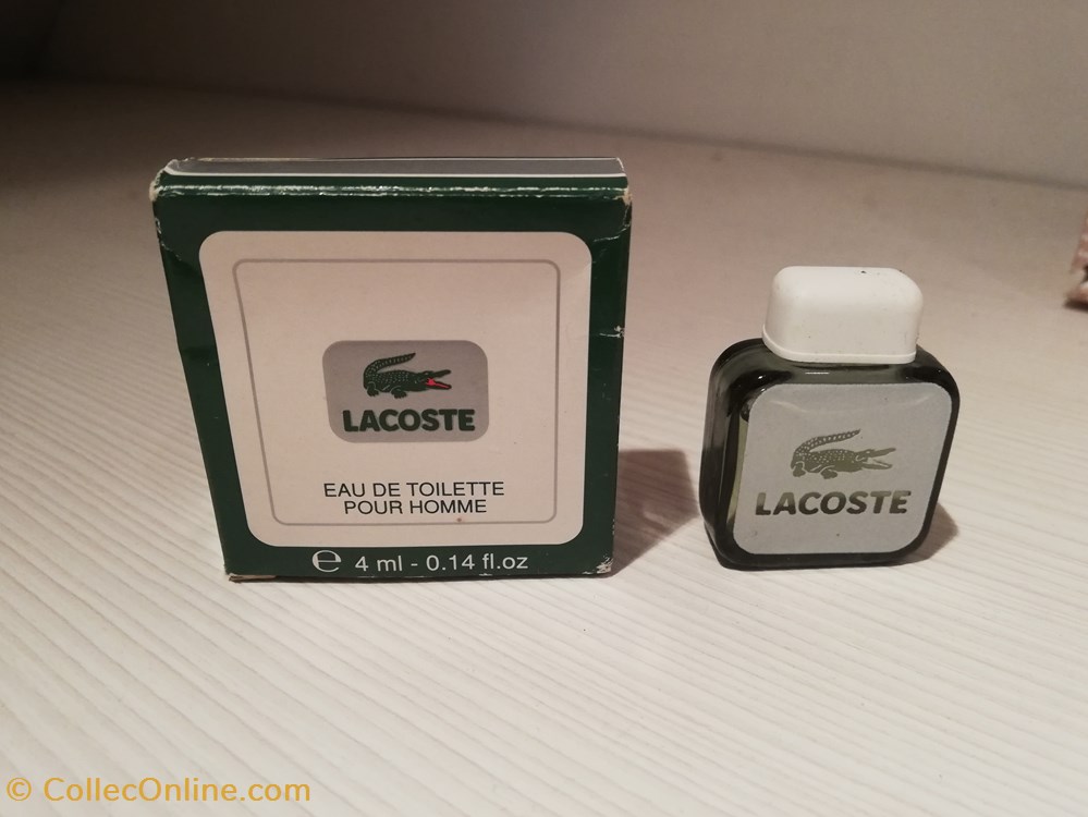 LACOSTE EAU DE LACOSTE parfums beaute miniatures lacoste eau de lacoste