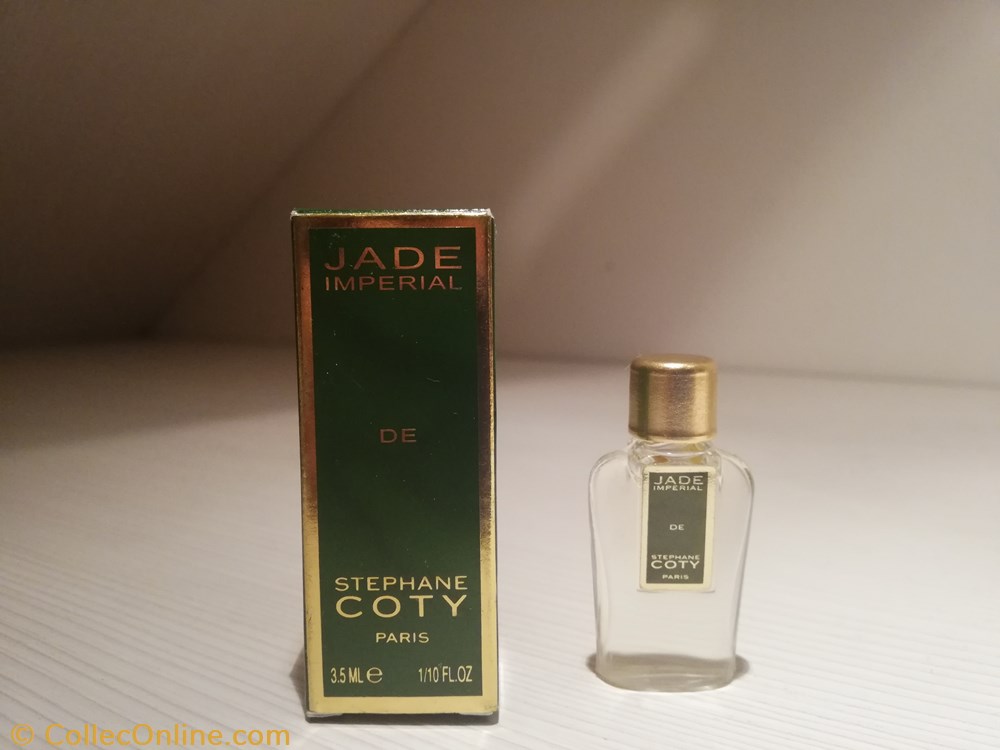 COTY JADE IMPERIAL parfums beaute miniatures coty jade imperial