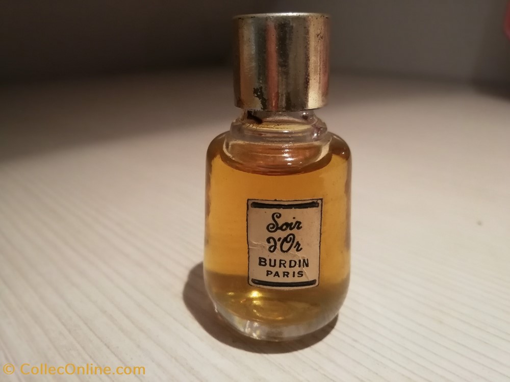 BURDIN SOIR D'OR parfums beaute miniatures burdin soir or