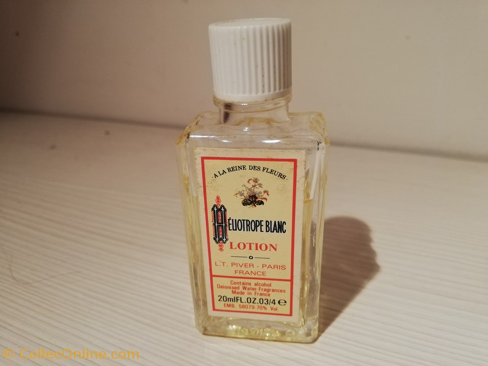 PIVER LOUIS TOUSSAINT HELIOTROPE BLANC parfums beaute miniatures piver louis toussaint heliotrope blanc
