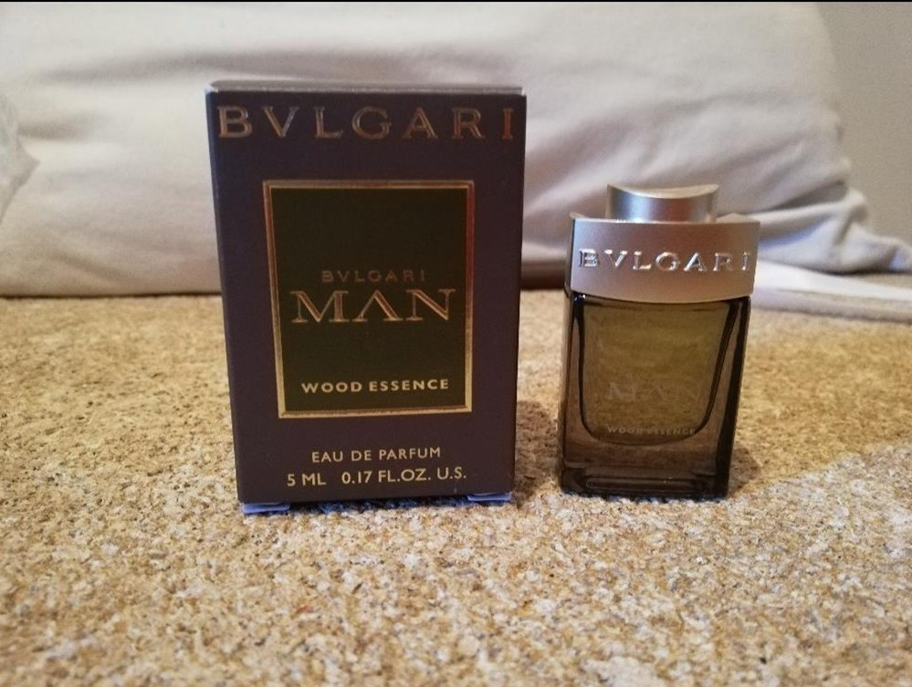 BULGARI MAN WOOD ESSENCE parfums beaute miniatures bulgari man wood essence