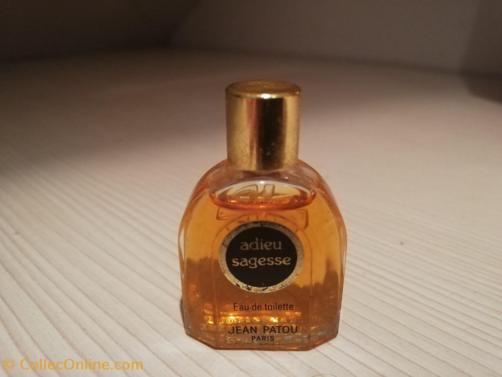 parfums beaute miniatures patou jean adieu sagesse
