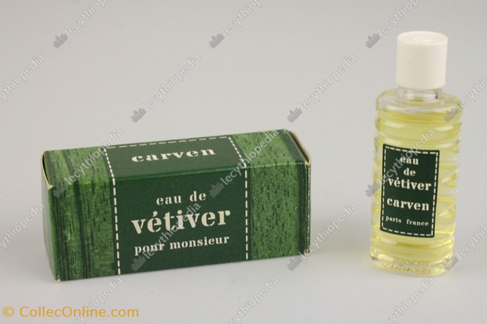 CARVEN EAU DE VETIVER parfums beaute miniatures carven eau de vetiver