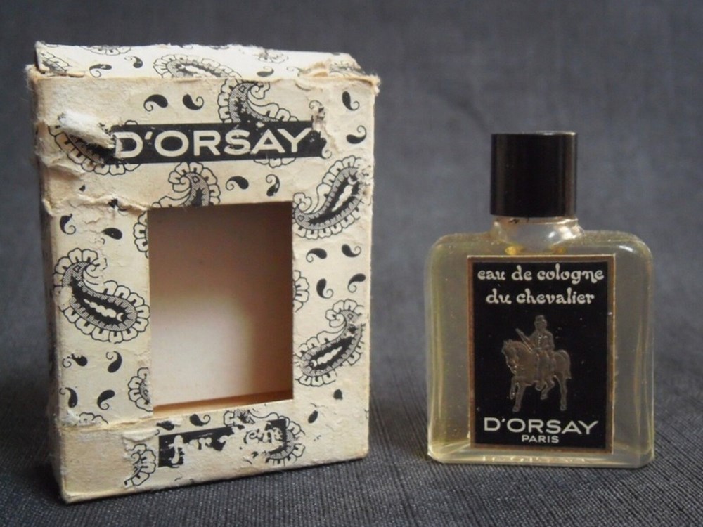 ORSAY EAU DE COLOGNE DU CHEVALIER parfums beaute miniatures orsay eau de cologne du chevalier