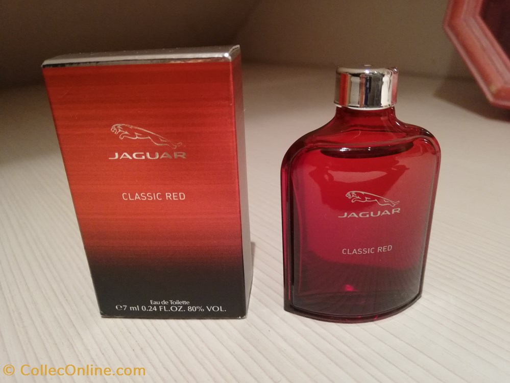 JAGUAR CLASSIQUE RED parfums beaute miniatures jaguar classique red