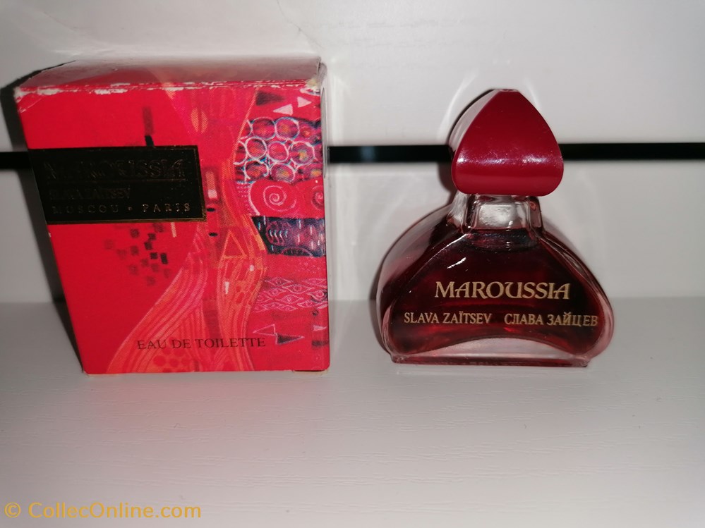 ZAITSEV SLAVA MAROUSSIA parfums beaute miniatures zaitsev slava maroussia