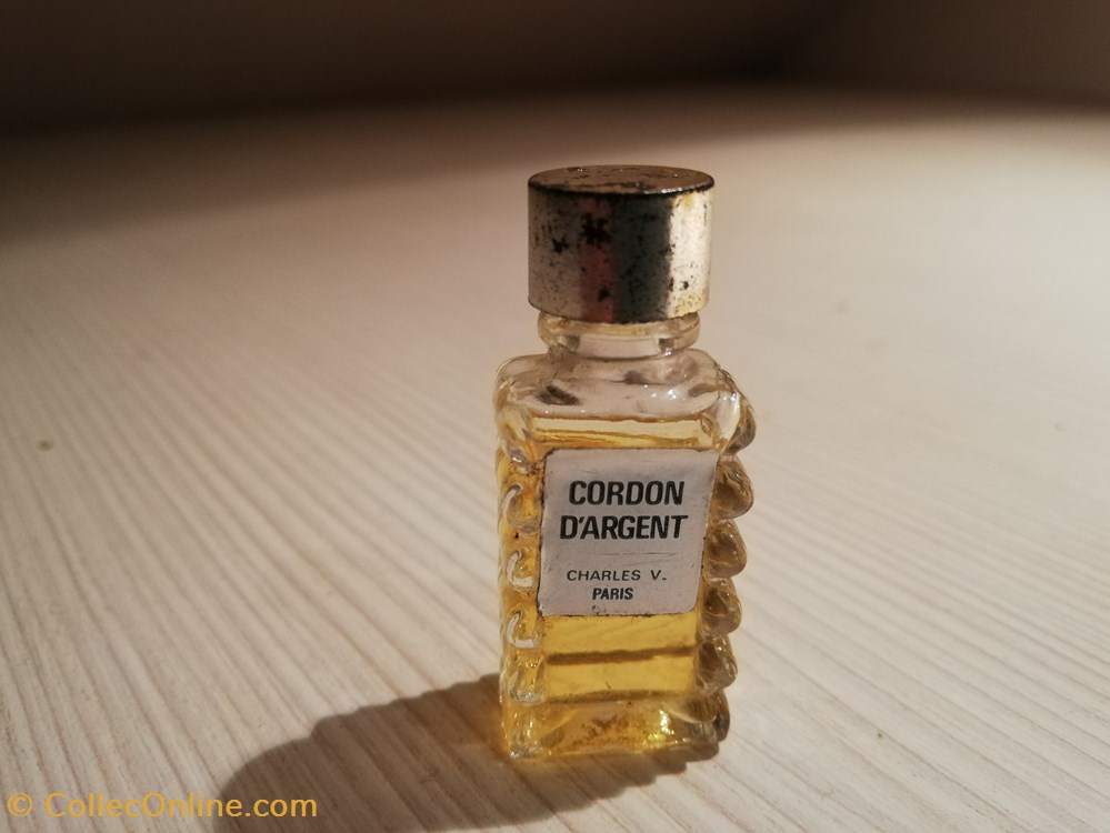 CHARLES V CORDON D'ARGENT parfums beaute miniatures charles v cordon argent
