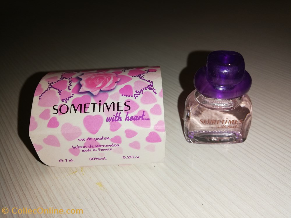 parfums beaute miniatures montandon de hubert sometimes with heart