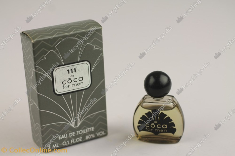 PARFUM COCA J.J 111 parfums beaute miniatures parfum coca j j 111